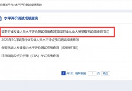 证券从业资格查询入口(证券从业资格考试查询网站)