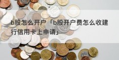 b股怎么开户「b股开户费怎么收建行信用卡上申请」