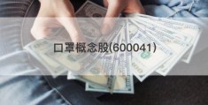 口罩概念股(600041)