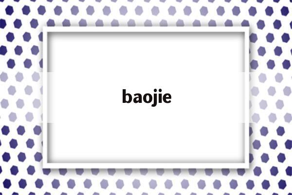 baojie(宝洁公司旗下所有品牌)